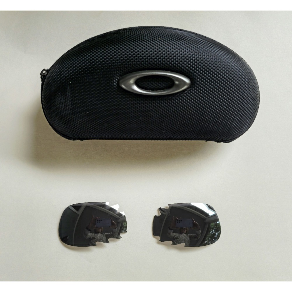 Authentic Oakley Racing Jacket/Split Jacket 30th anniversary lenses + vault case